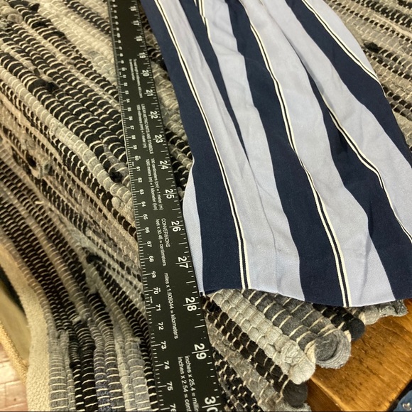 NWT Madison Sleeveless Stripe Jumpsuit - Picture 9 of 13